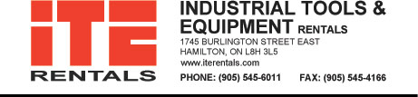 Industrial Tools and Equipment Rentals